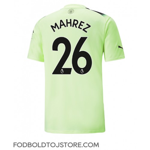 Manchester City Riyad Mahrez #26 Tredjetrøje 2022-23 Kortærmet